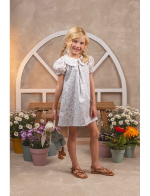 vestido pichi rayaflor violeta